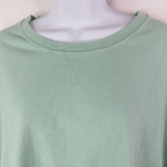 We the Free People Pullover Top Size M French Terry Sweatshirt Knit Long Sleeve - Picture 2 of 12